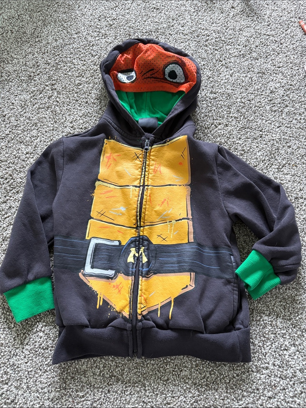 TMNT Michelangelo Zip-Up Hoodie